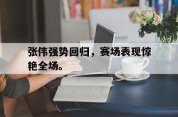 爱游戏官方首页-张伟强势回归，赛场表现惊艳全场。