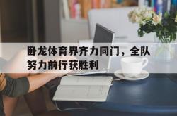 爱游戏官方首页-卧龙体育界齐力同门，全队努力前行获胜利
